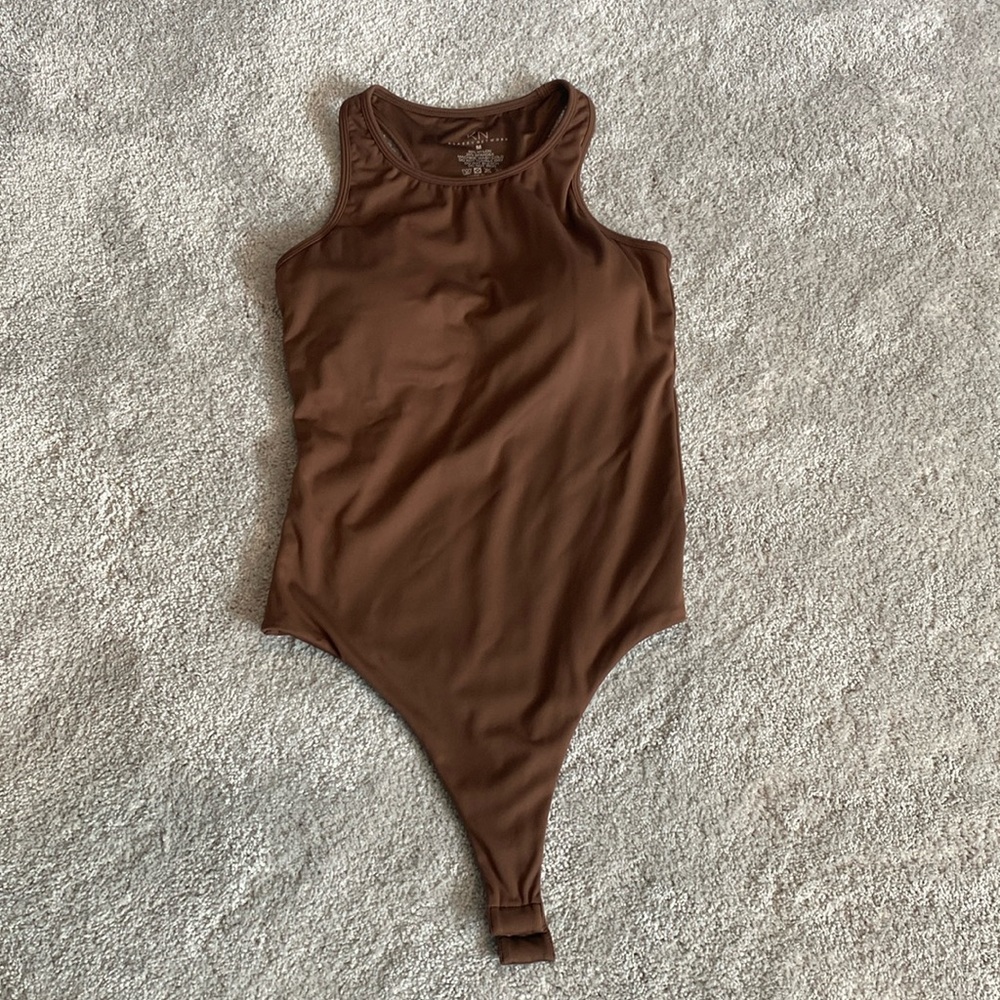 3 for $15 EUC Klassy Network brown medium bodysuit